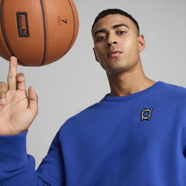Pivot Crewneck Men, Vivid Blue, large-MEX