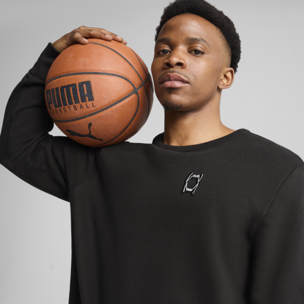 Pivot Crewneck Men, PUMA Black, large-MEX