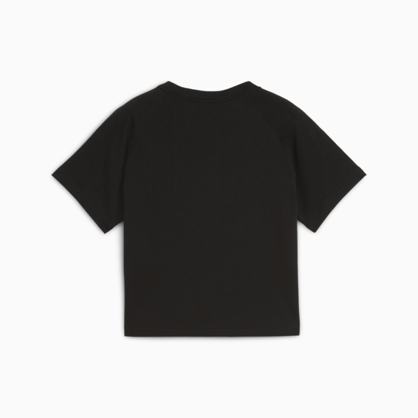 Remera corta Pivot para mujer, PUMA Black, large-ARG