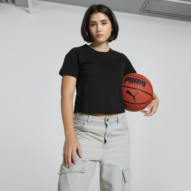

Women's PUMA Pivot Cropped Basketball Tee