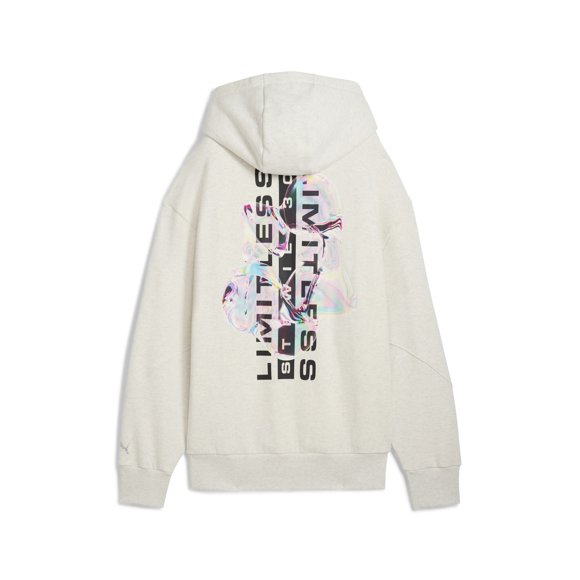 PUMA Stewie 4 Prism basketbalhoodie voor Dames, Grijs, Maat M thumbnail 2