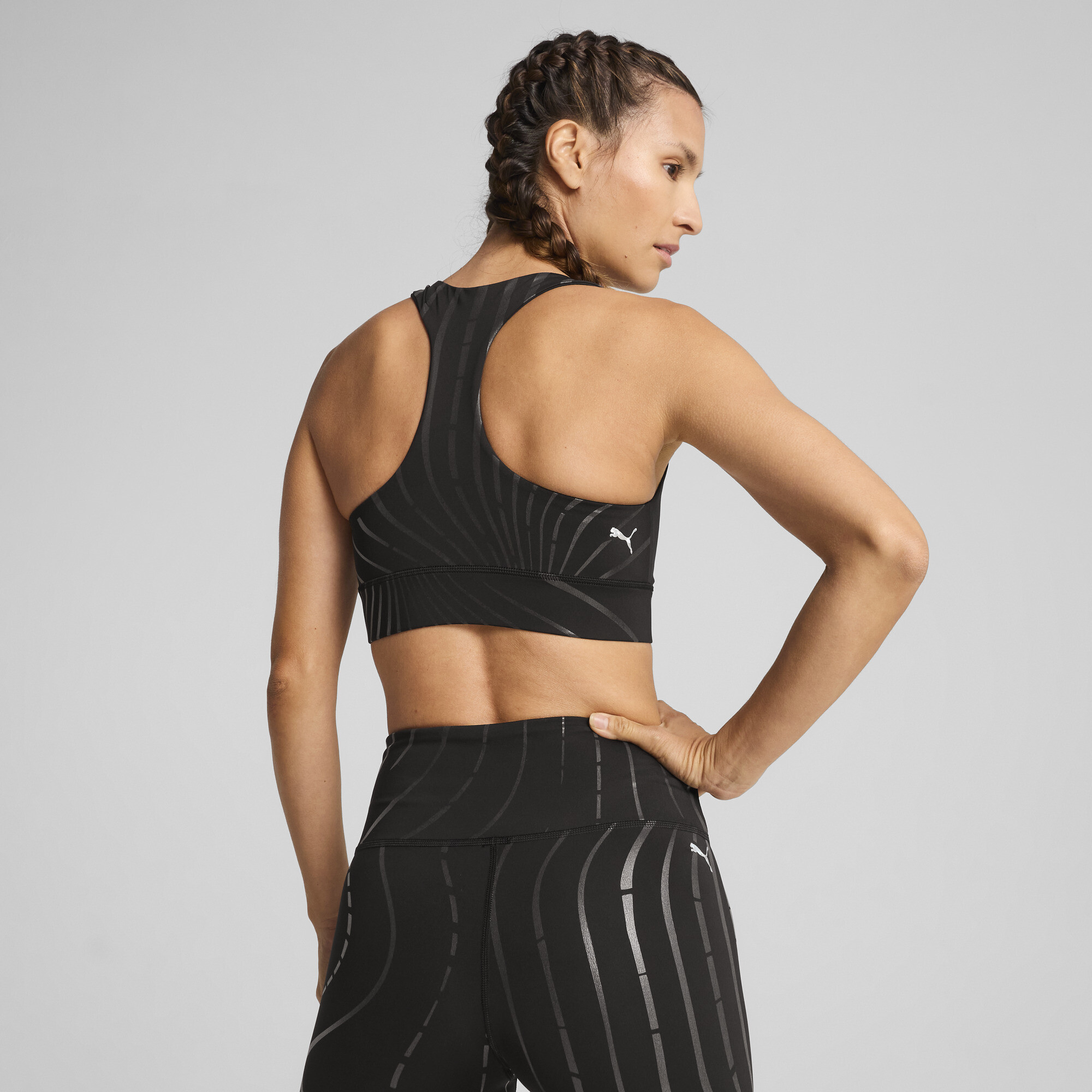 PUMA Stewie 4 Prism basketbalbeha voor Dames, Zwart, Maat XL thumbnail 5