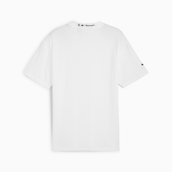 BMW M Motorsport Lifestyle Logo Tee Men, PUMA White, large-ZAF