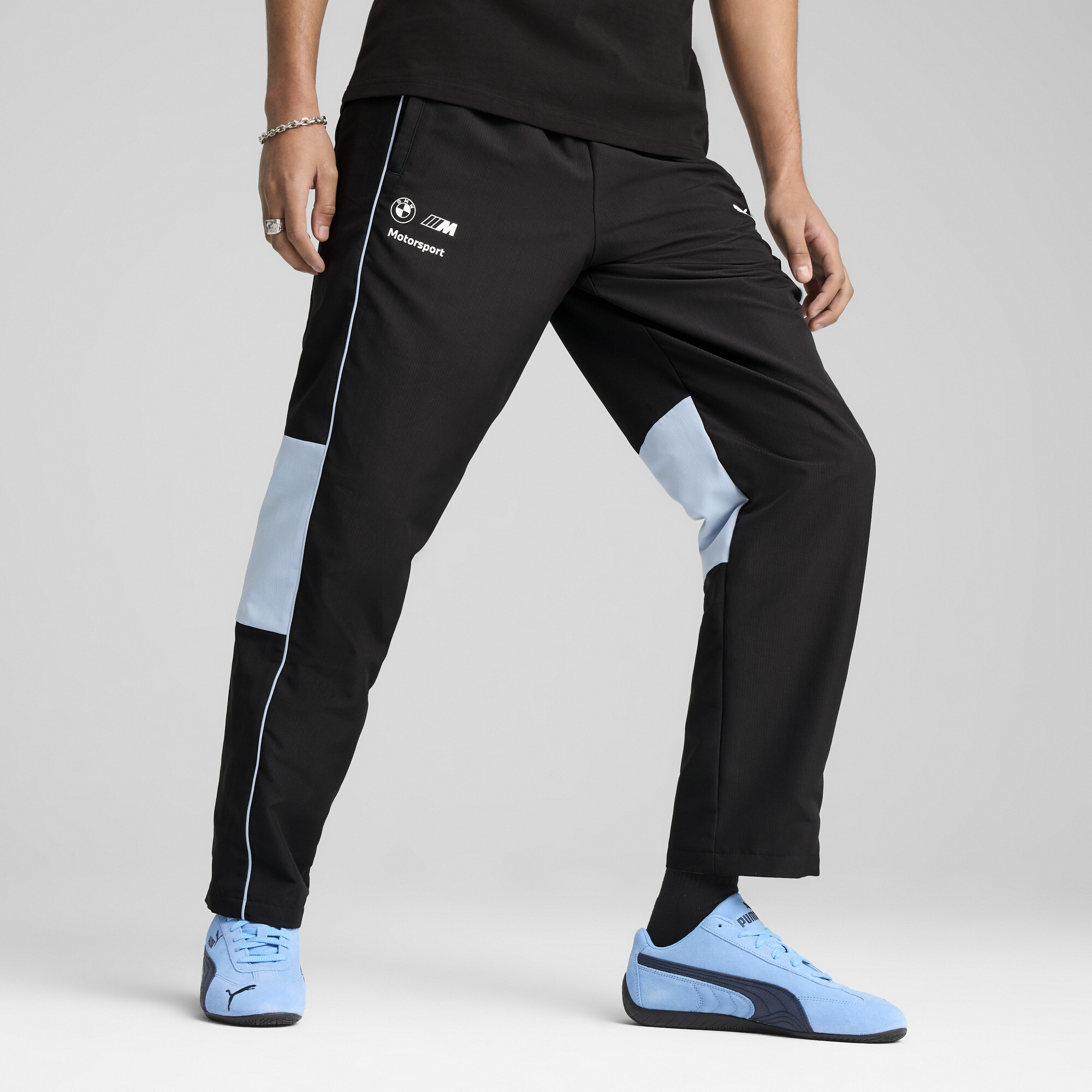 PUMA BMW M Motorsport Men's Speed Driver Series Pants in Black, Size XL