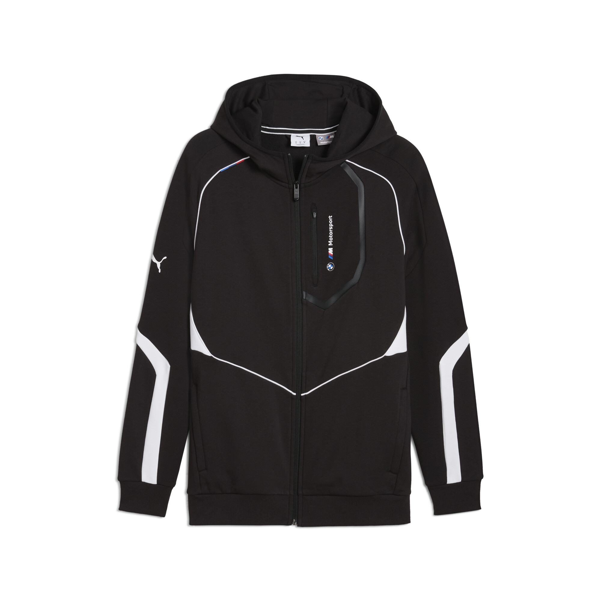 Puma BMW M Motorsport Kapuzenjacke Herren | Mit Plain | Black