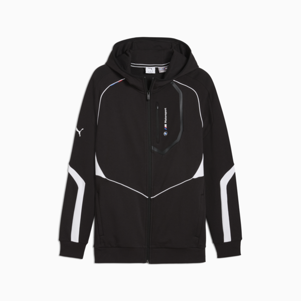BMW M Motorsport Hooded Jacket Men, PUMA Black, large-ZAF