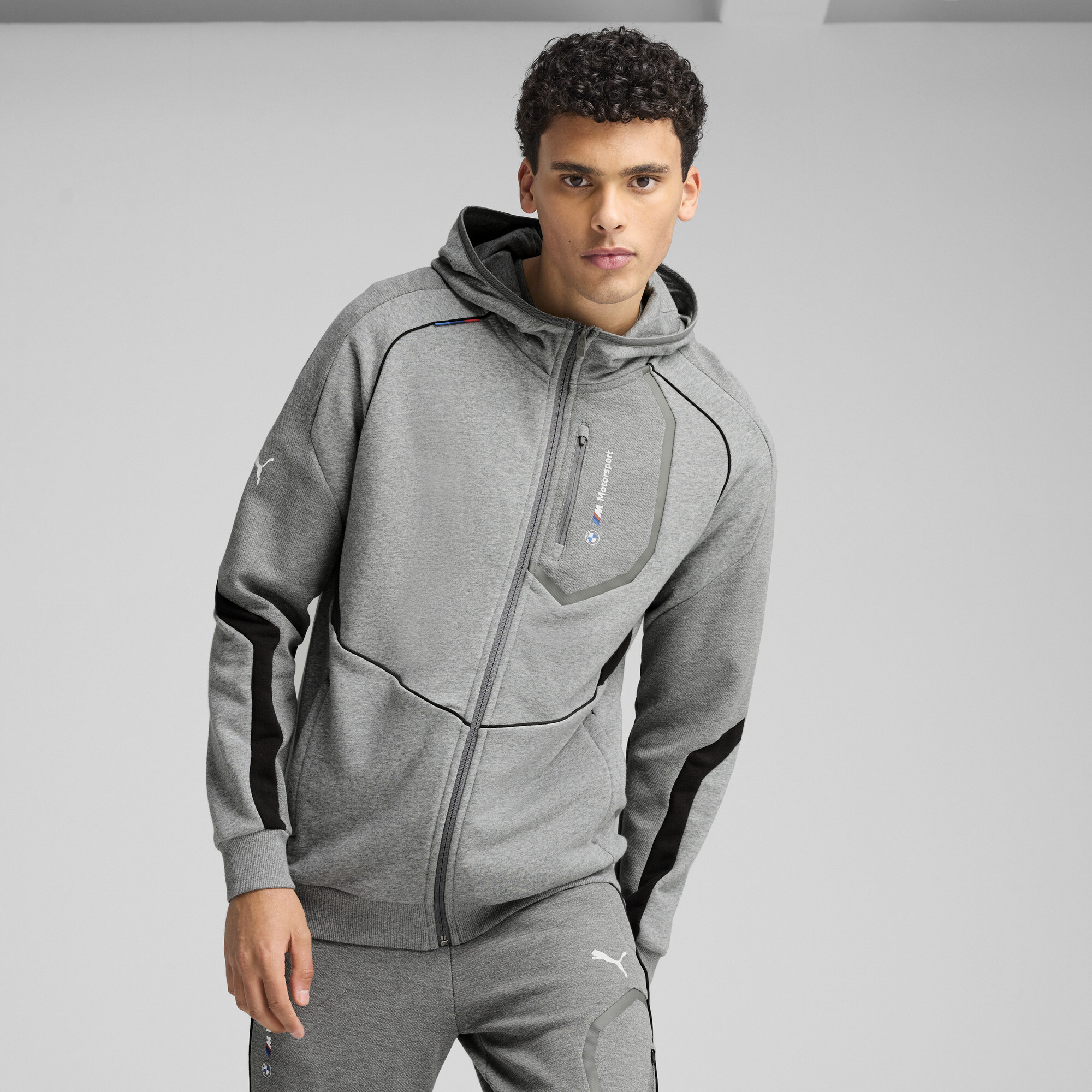 PUMA BMW M Motorsport Men's Hooded Jacket - Picture 17 of 21