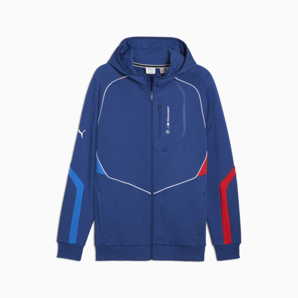 BMW M Motorsport Hooded Jacket Men, Pro Blue-M Color, large-ZAF