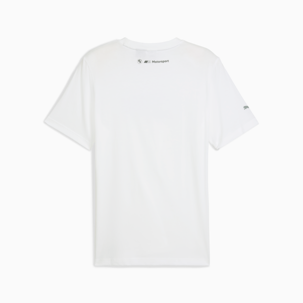 BMW M Motorsport Car Graphic Tee Men, PUMA White, large-ZAF