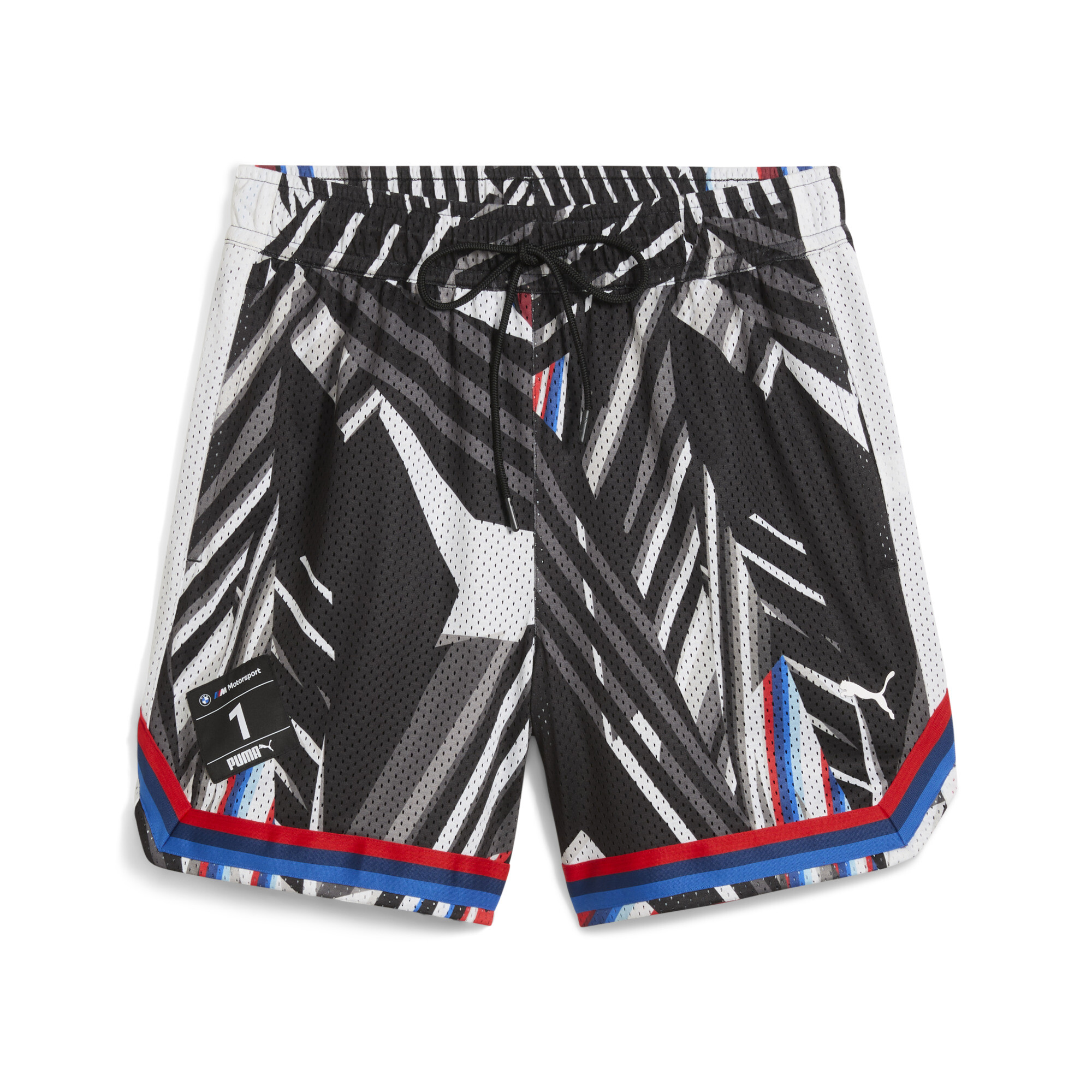 Puma BMW M Motorsport Shorts mit Allover-Print Herren | Mit Other Pattern | Black/Aop