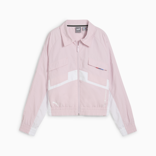 BMW M Motorsport Woven Jacket Women, Rose Mauve, large-ZAF