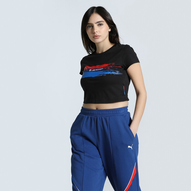 

Women's PUMA BMW M Motorsport Graphic Crop Tee
