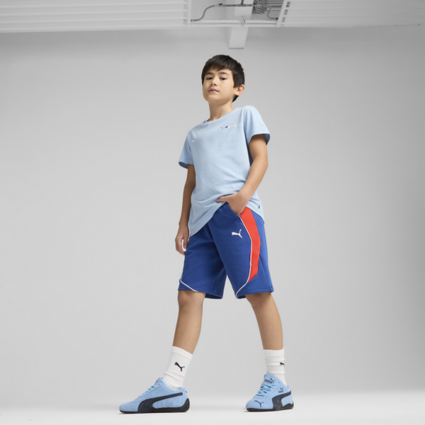 BMW M Motorsport Sweat Shorts Youth, Pro Blue-M Color, large-ZAF