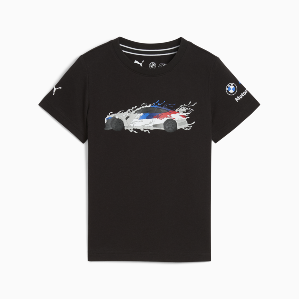 BMW M Motorsport Tee Kids, PUMA Black, large-ZAF