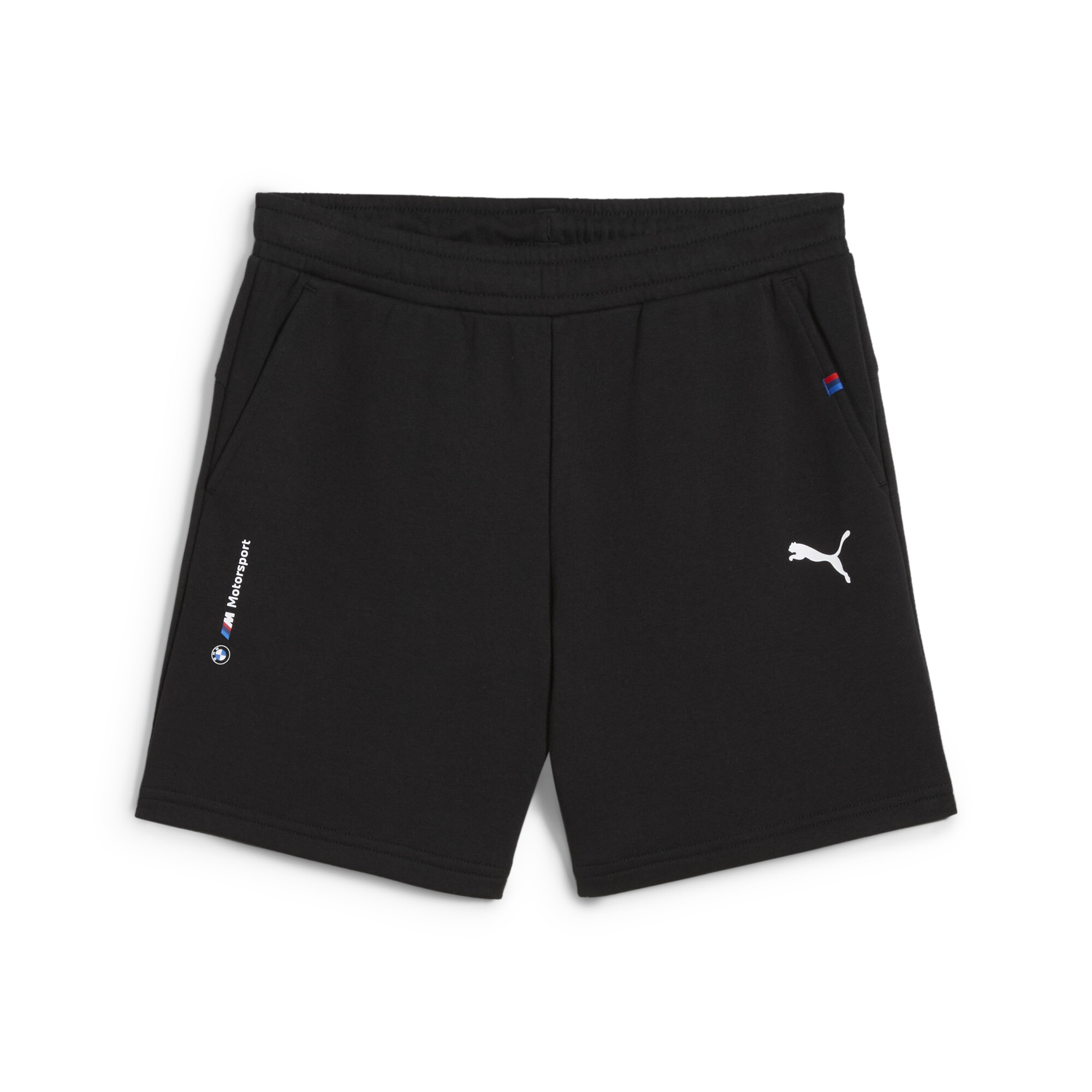 Puma BMW M Motorsport Essentials Shorts Teenager Für Für Kinder | Mit Plain | Black | Größe: 11-12Y