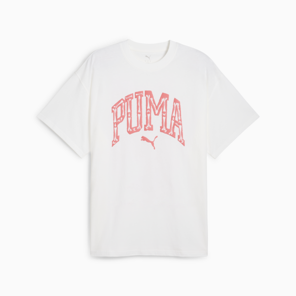 Playera de básquet The First Buckets para hombre, PUMA White, large-MEX