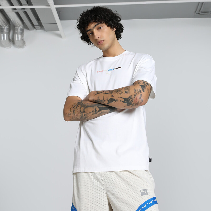 

Men's PUMA Spicy Dylan Oversized Basketball Tee