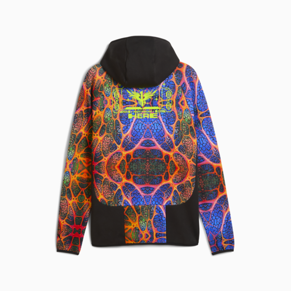 Chamarra de básquet Melo Alien Skins Dime para hombre, PUMA Black-AOP, large-MEX