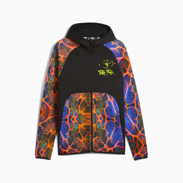 Melo Alien Skins Dime Basketball Jacket Men, PUMA Black-AOP, large-ZAF