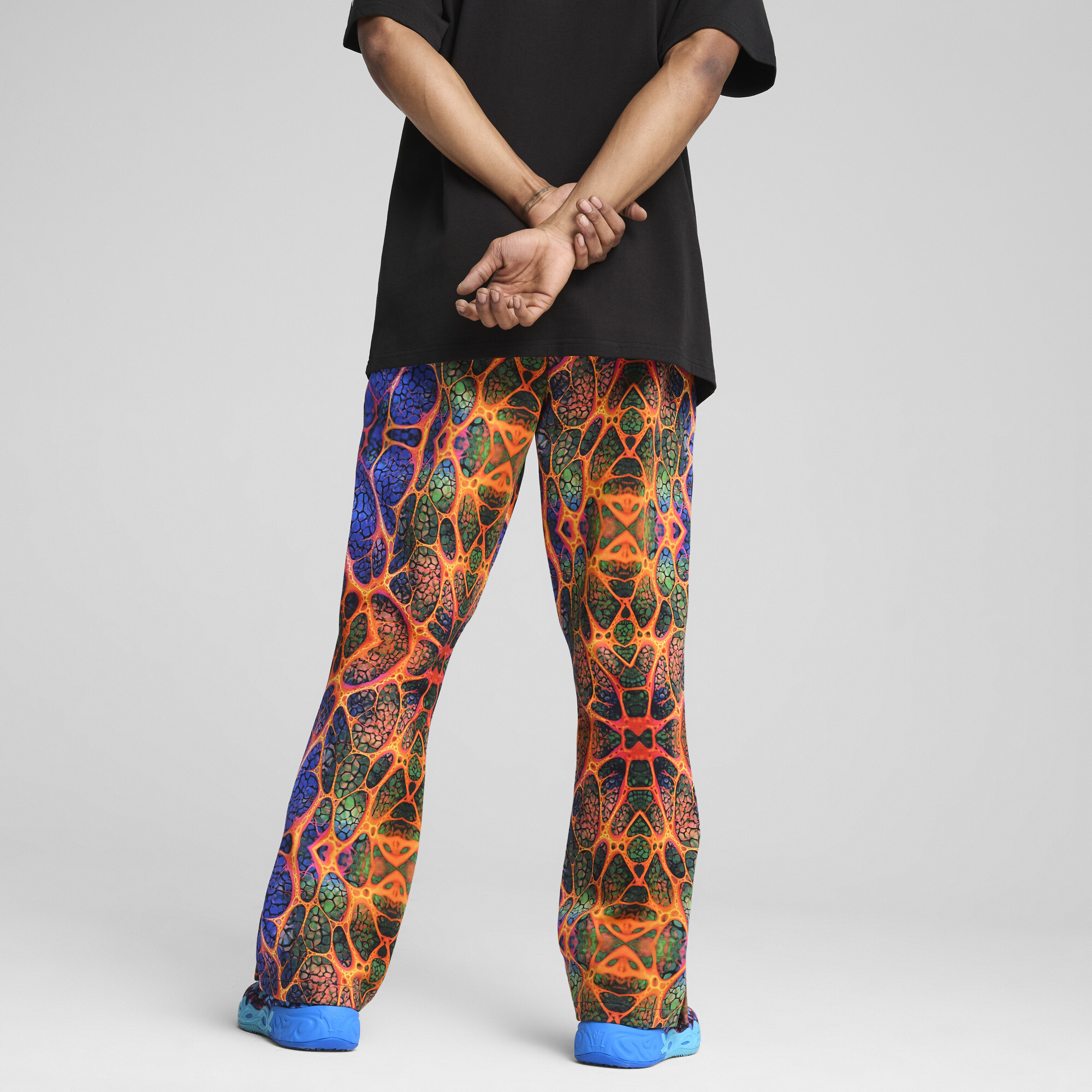 PUMA Melo Alien Skins Dime basketbalbroek voor Heren, Zwart, Maat L thumbnail 5