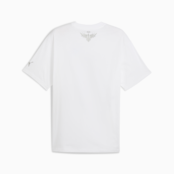 Melo Alien Skins Basketball Tee Men, PUMA White, large-ZAF