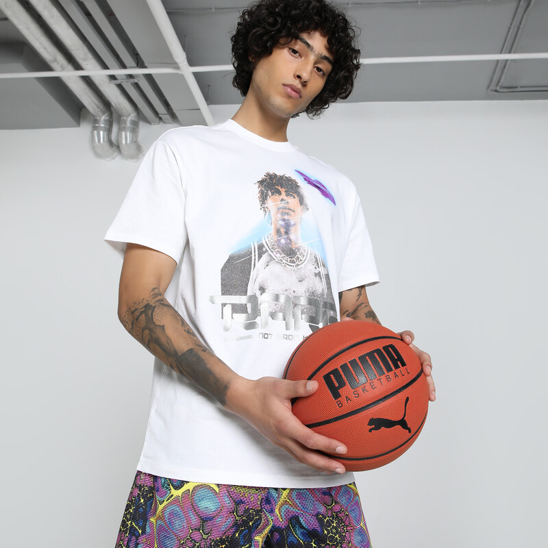 

Men's PUMA Melo Alien Skins Oversized Basketball Tee