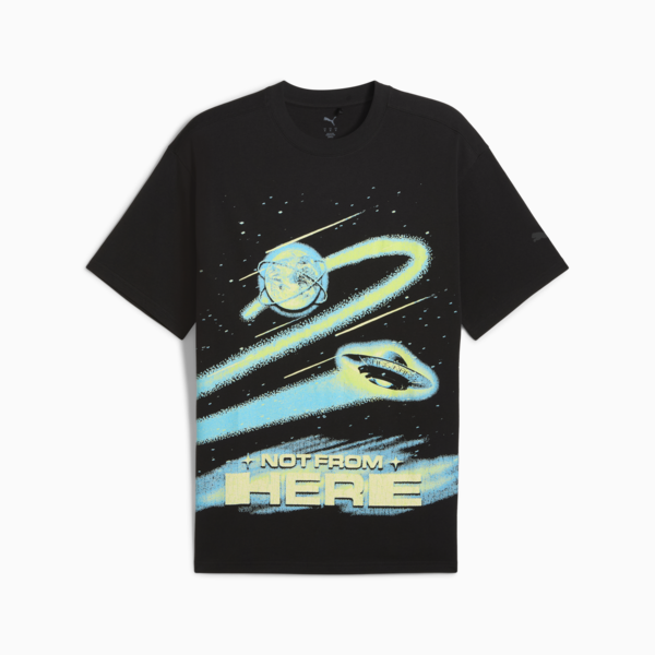 Melo Alien Skins Basketball Tee Men, PUMA Black, large-MEX