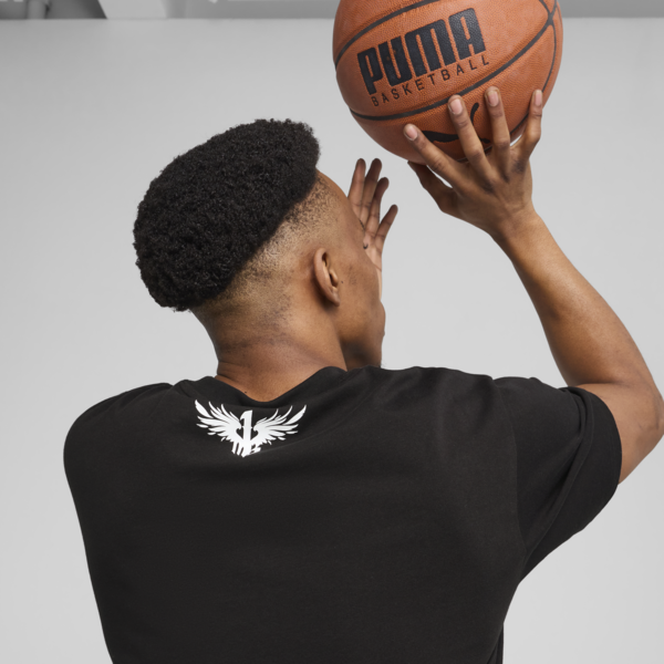Melo Alien Skins Basketball Tee Men, PUMA Black, large-MEX