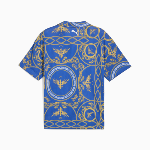 Playera de básquet Melo Golden para hombre, PUMA Team Royal-AOP, large-MEX