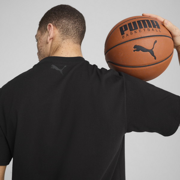 Playera de básquet Melo Phoenix I para hombre, PUMA Black, large-MEX