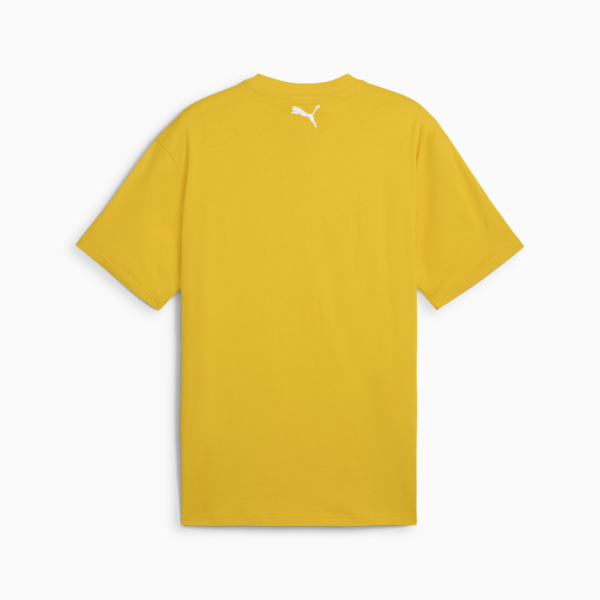 Playera de básquet Melo Phoenix I para hombre, Yellow Sizzle, large-MEX
