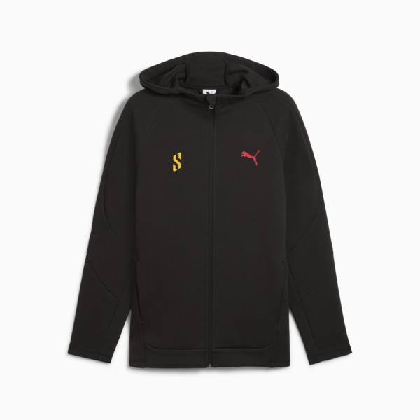 Chamarra de básquet Caution Evostripe Cross para hombre, PUMA Black, large-MEX