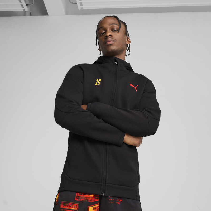 

Men's PUMA Caution Evostripe Cross Basketball Jacket