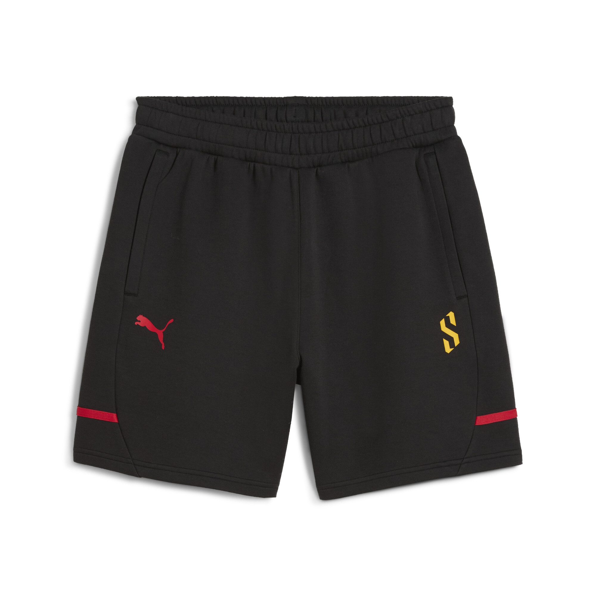 Shorts de Basket Caution Evostripe Cross para Hombre | Negro | Puma