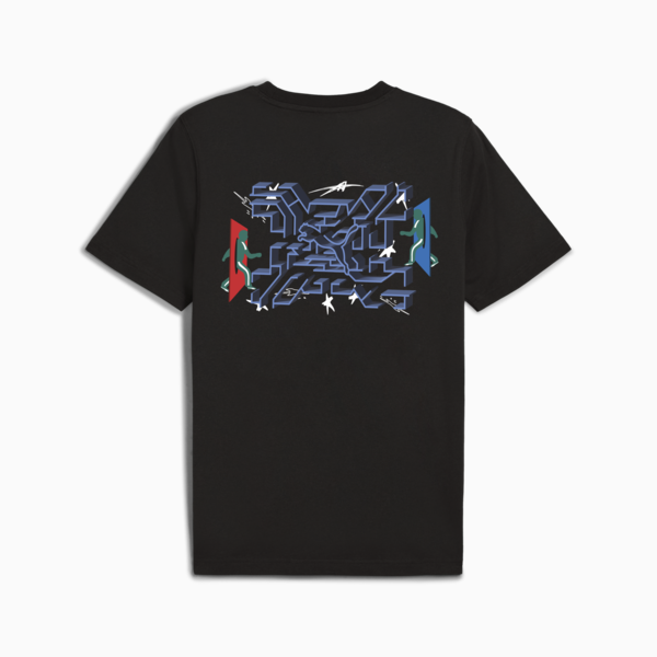 PUMA x SQUID GAME Tee Men, PUMA Black, large-ZAF