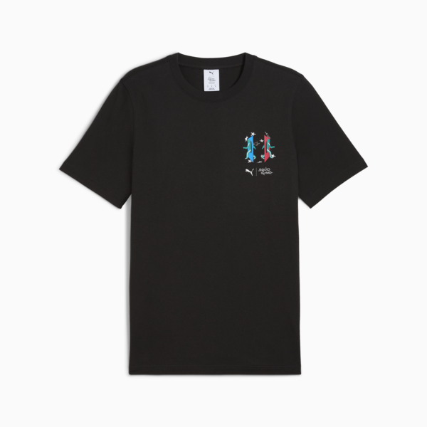 PUMA x SQUID GAME Tee Men, PUMA Black, large-ZAF