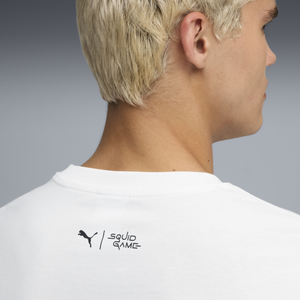 PUMA x SQUID GAME Tee Men, PUMA White, large-MEX