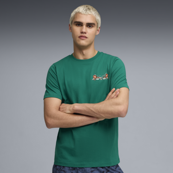 Playera PUMA x SQUID GAME para hombre, Wild Green, large-MEX