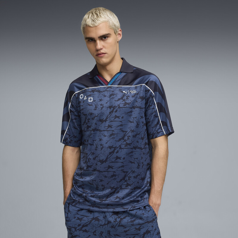 Men's PUMA X SQUID GAME Men’s Glow-in-the-Dark Polo Jersey