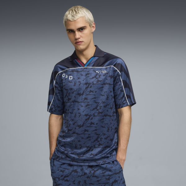 PUMA x SQUID GAME All-Over Print Jersey Men, New Navy, large-ZAF