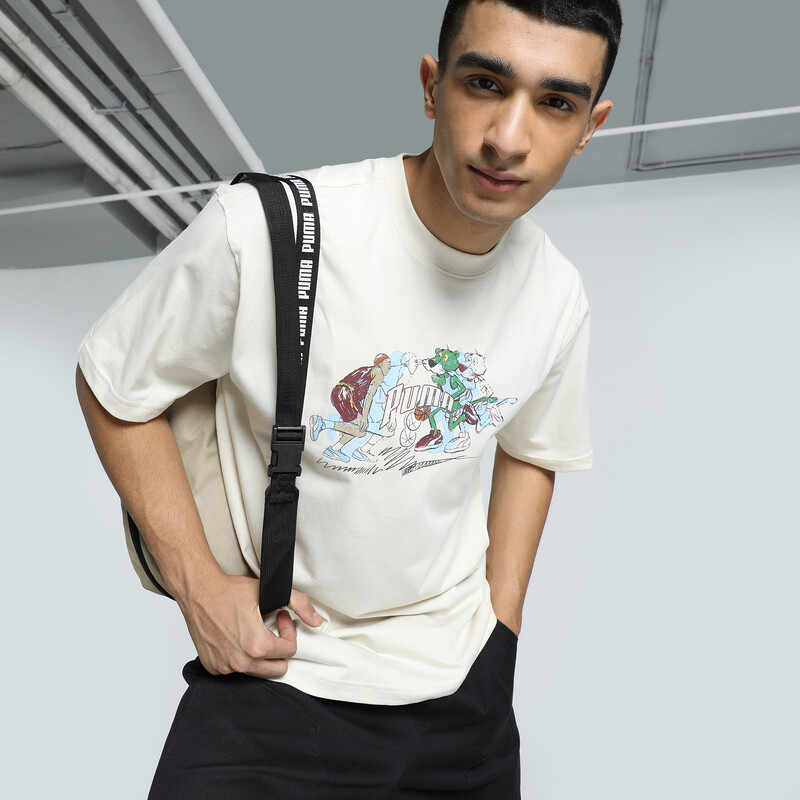 Men's PUMA TEAM FOR THE FANBASE Relaxed Fit Tee
