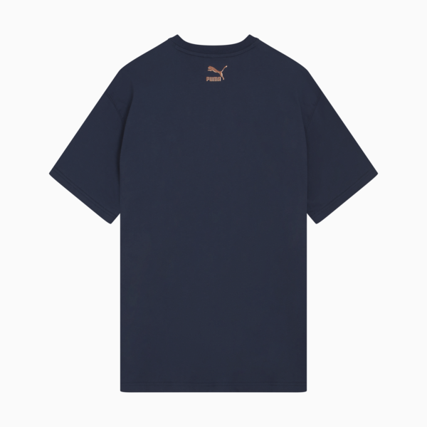 PUMA x DAVIDO Baddest Tee Men, Club Navy, large-ZAF