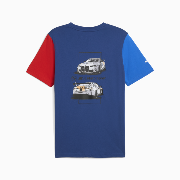 BMW M Motorsport Car Graphic Tee 2 Men, Pro Blue-M Color, large-ZAF