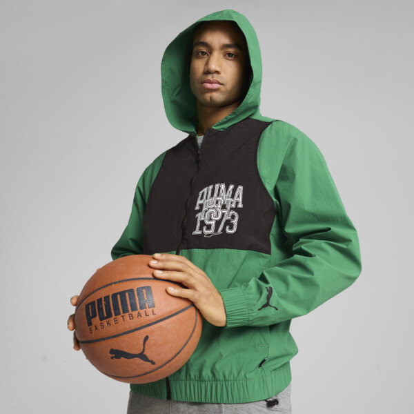 Campera PUMA Rival Rage para Hombre En Archive Verde