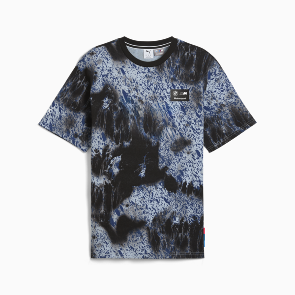 Playera estampada BMW M Motorsport Colour Splash para hombre, PUMA Black, large-MEX