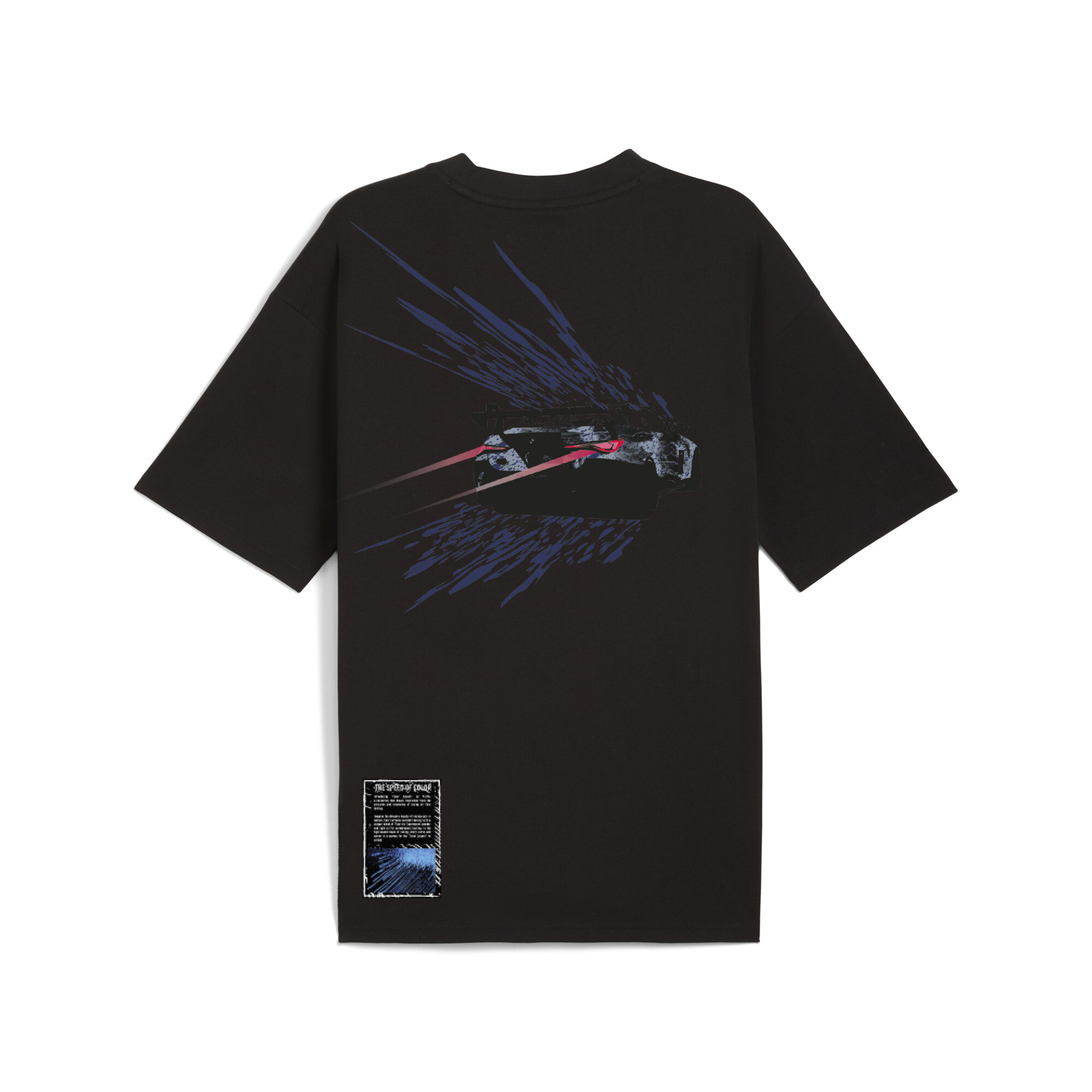 BMW M Motorsport Color Splash T-shirt voor Heren, Zwart, Maat S | PUMA