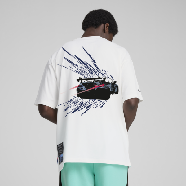 Playera BMW M Motorsport Colour Splash para hombre, PUMA White, large-MEX