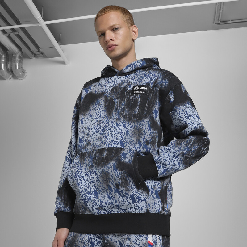 

Men's PUMA BMW M Motorsport Colour Splash All-over Print Relaxed Fit Hoodie