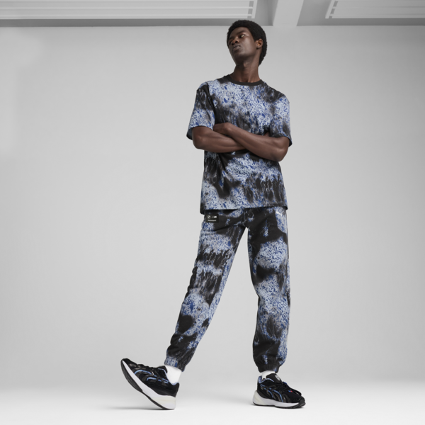 Pants estampado BMW M Motorsport Colour Splash para hombre, PUMA Black, large-MEX
