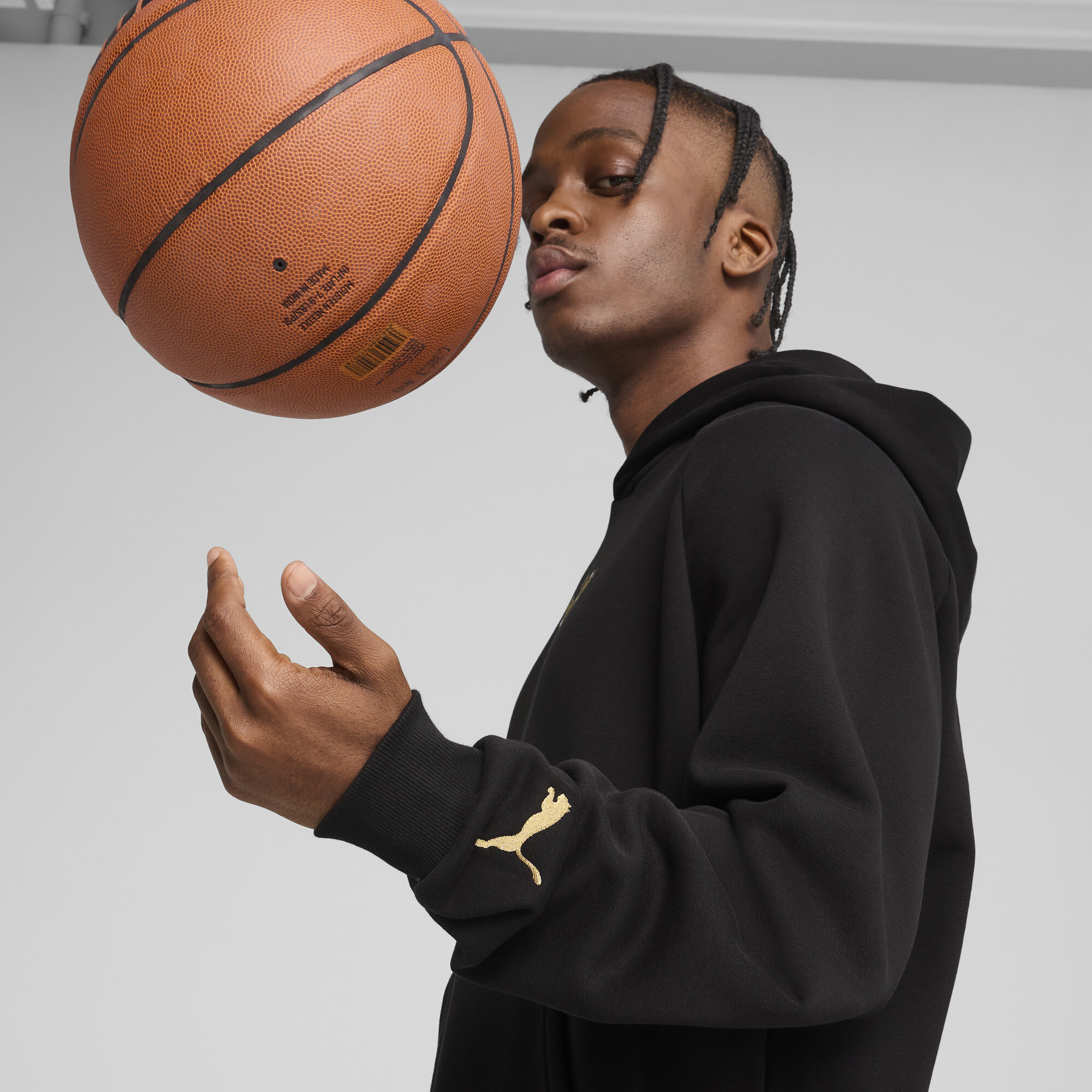 PUMA Melo Alwayz On 1 basketbalhoodie voor Heren, Zwart, Maat 3XL thumbnail 4